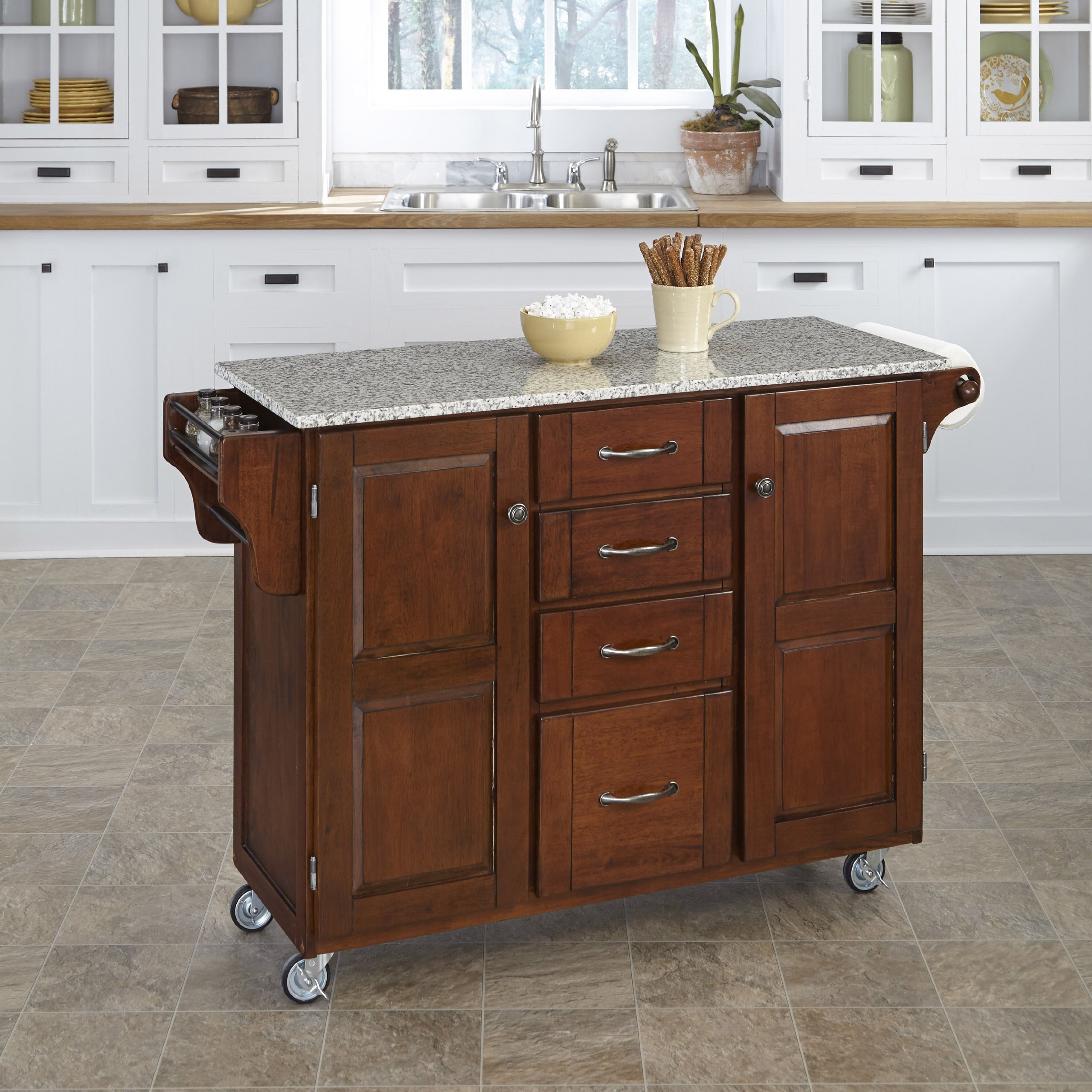 Home Styles 91001073 CreateaCart 9100 Series Kitchen Cart