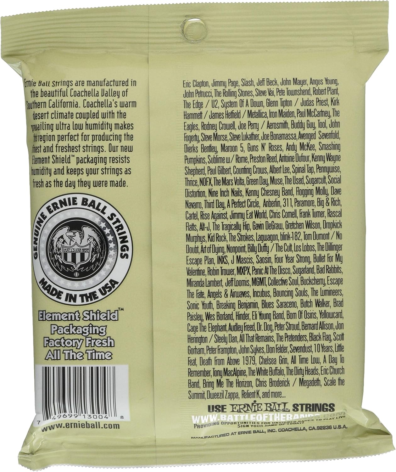 Ernie Ball Earthwood Light 80/20 Bronze Acoustic Guitar Strings 3-Pack - 11-52 Gauge - Image 4