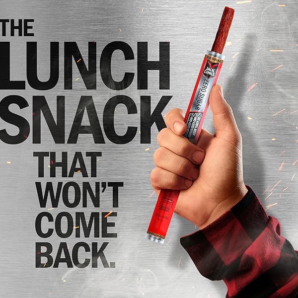 JACK LINK’S ORIGINAL ZERO SUGAR BEEF STICKS – (20 PACK) 0.92 OZ MEAT STICKS – READY TO EAT PROTEIN SNACKS – 5G PROTEIN PER SERVING – MADE WITH 100% REAL BEEF