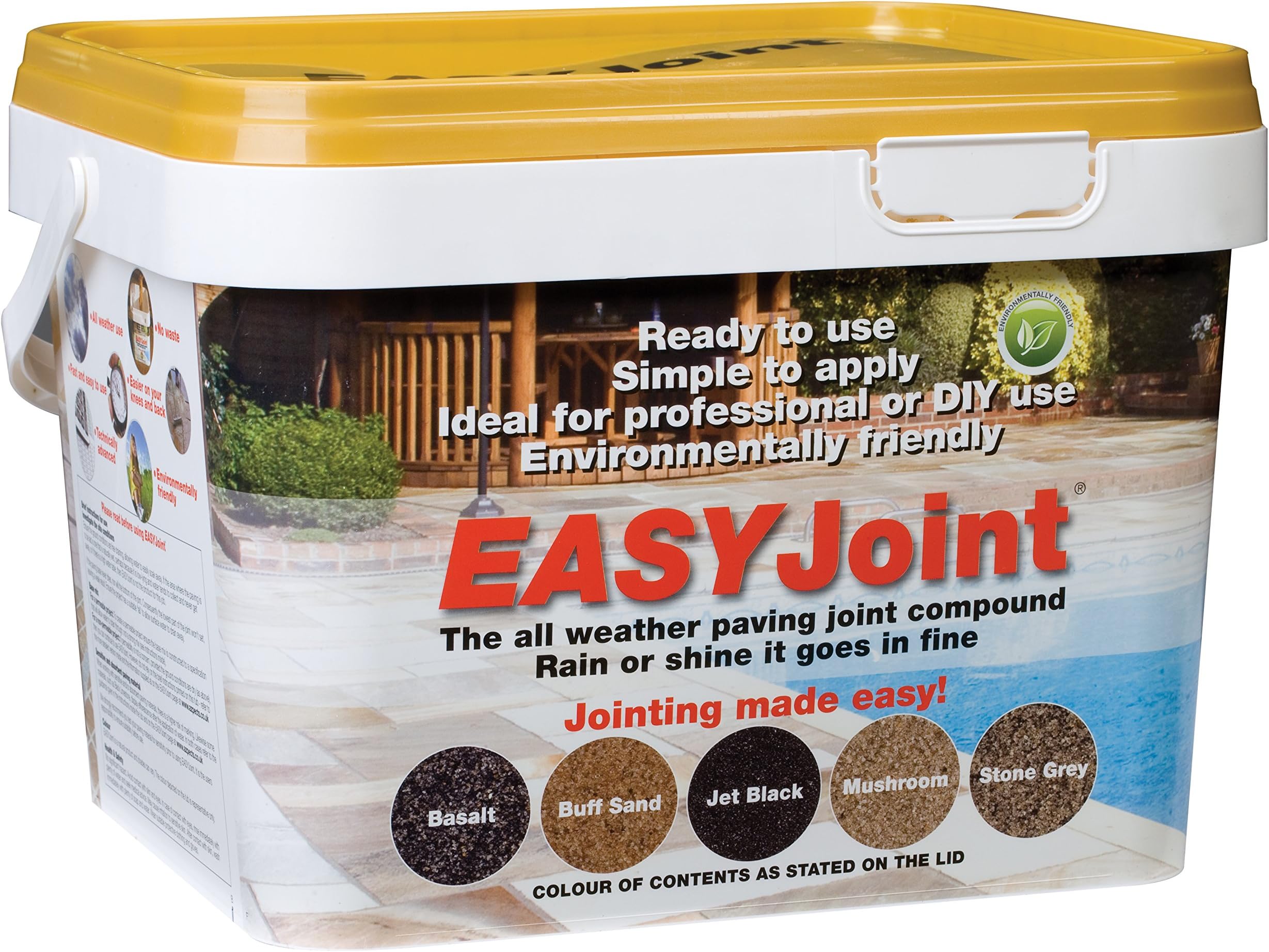 Easy Joint Buff 12.5 Kg *40 tubs* Paving Jointing Compound Grout Azpects