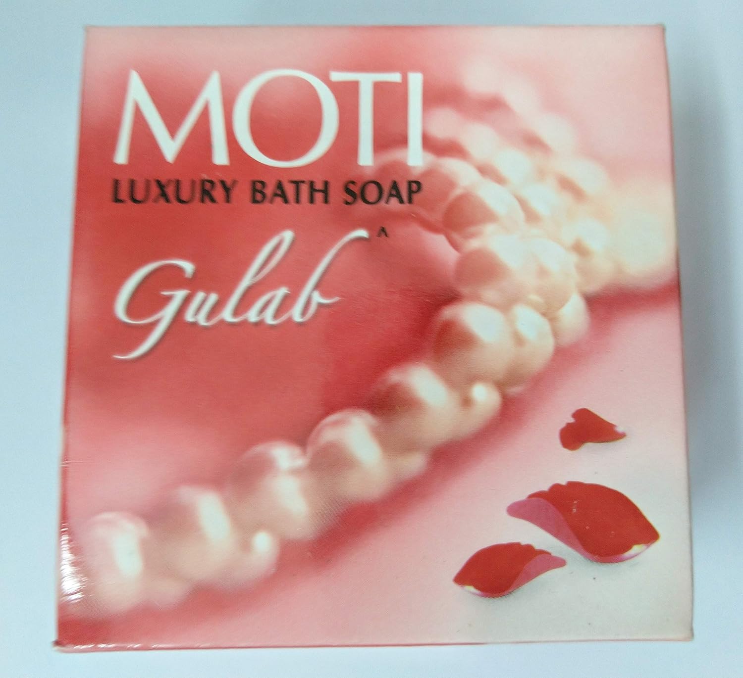 Buy Moti Luxury Bath Soap Combo. (Gulab) 4 Soaps 150 gm each Online at