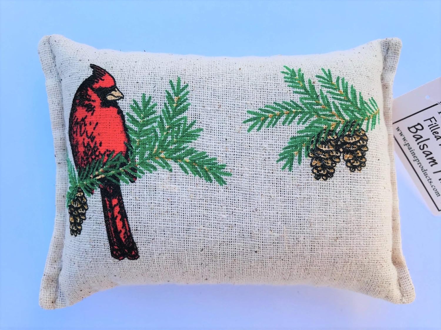Amazon Com Cardinal Pine Cone Balsam Fir Filled Pillow 3 5 X 5