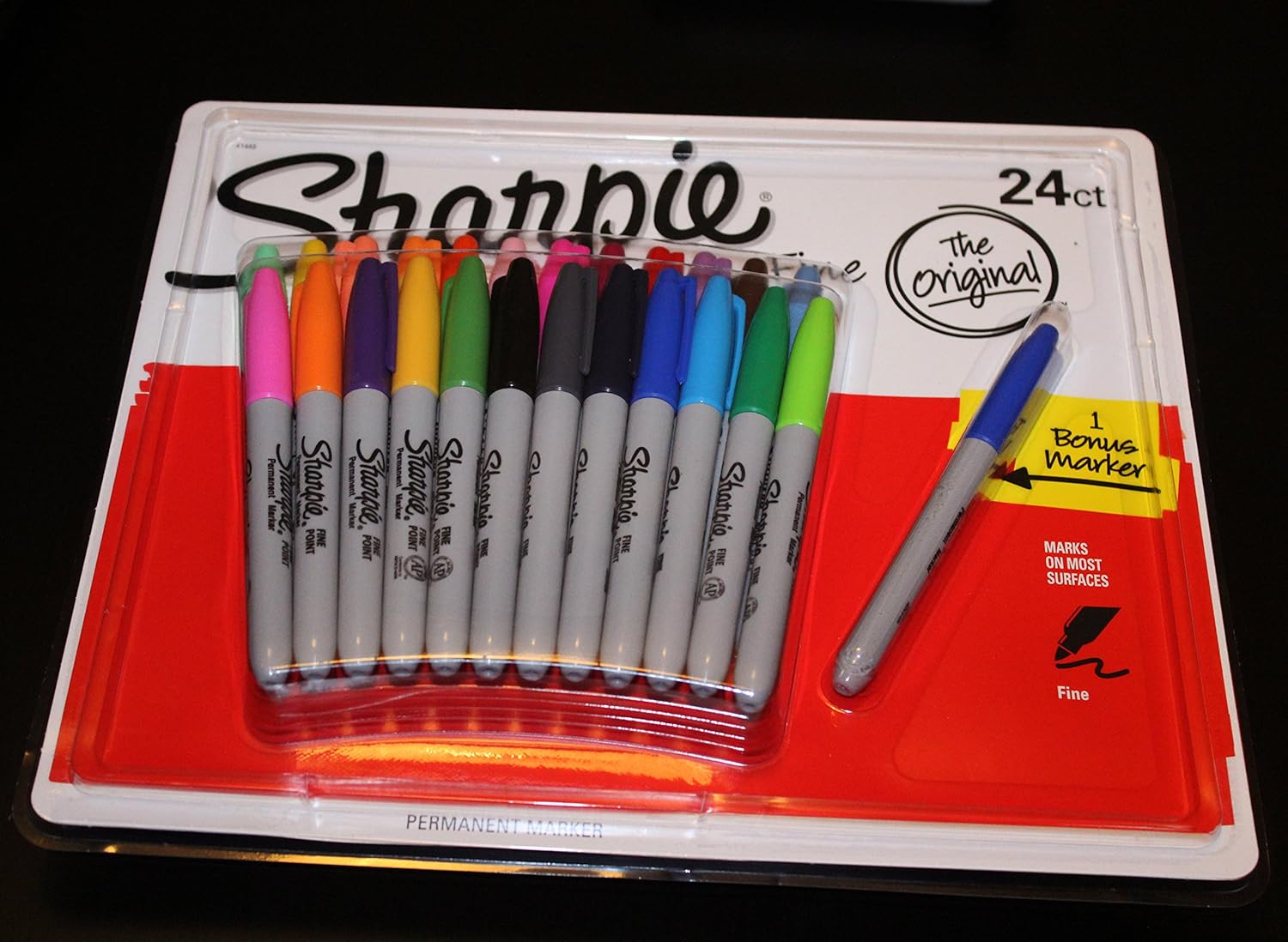 Sharpie MultiColor Permanent Markers 24Pack Amazon.ca Electronics