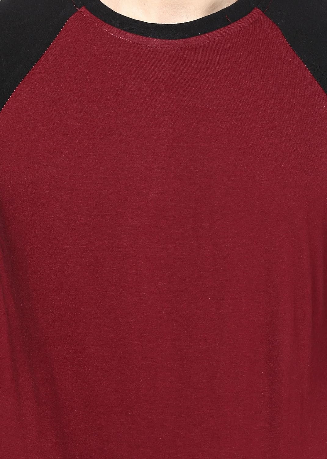 inkovy men's raglan neck full sleeve cotton t-shirt