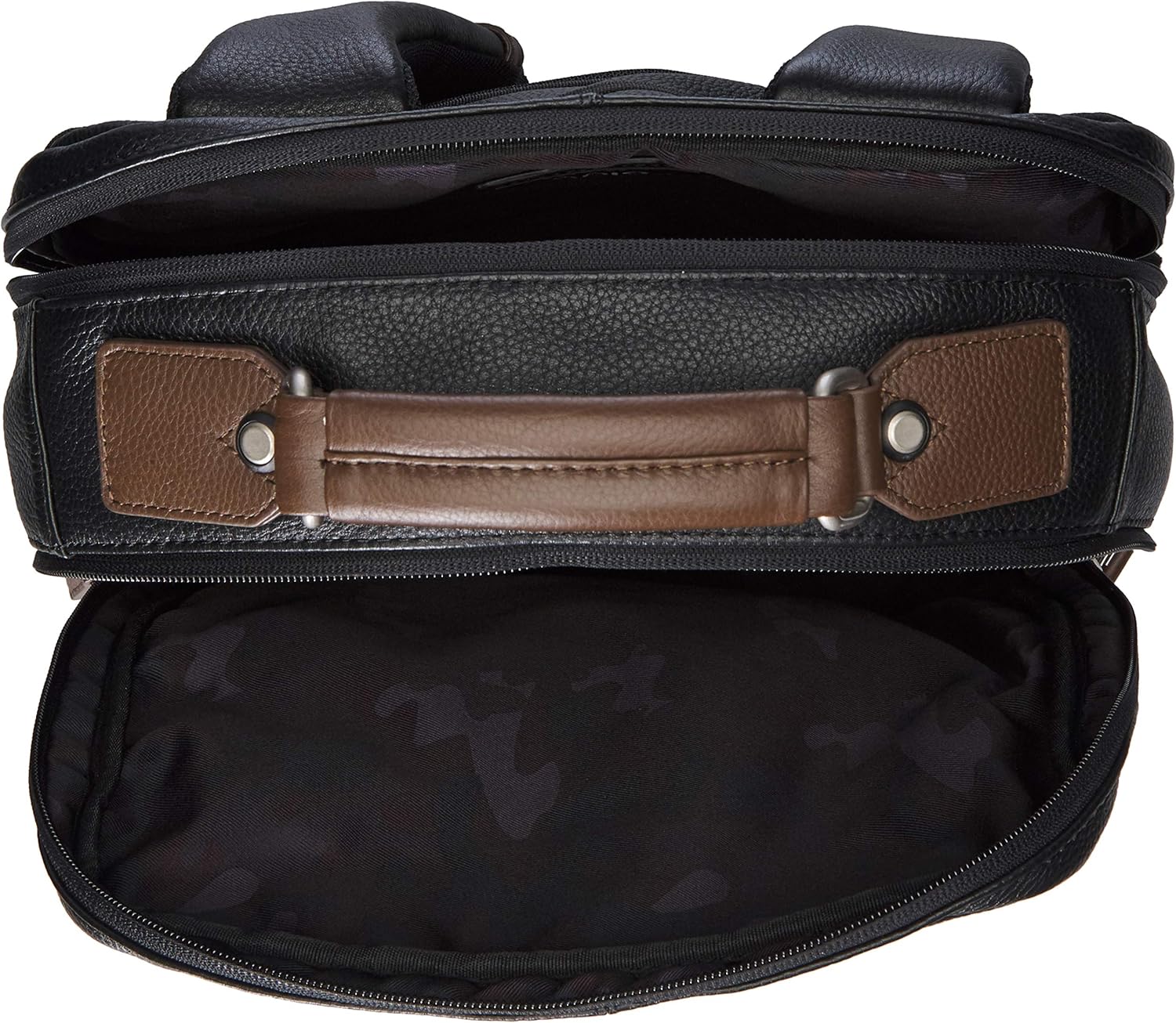  | Solo New York Kilbourn Pebbled Leather Backpack | Casual Daypacks