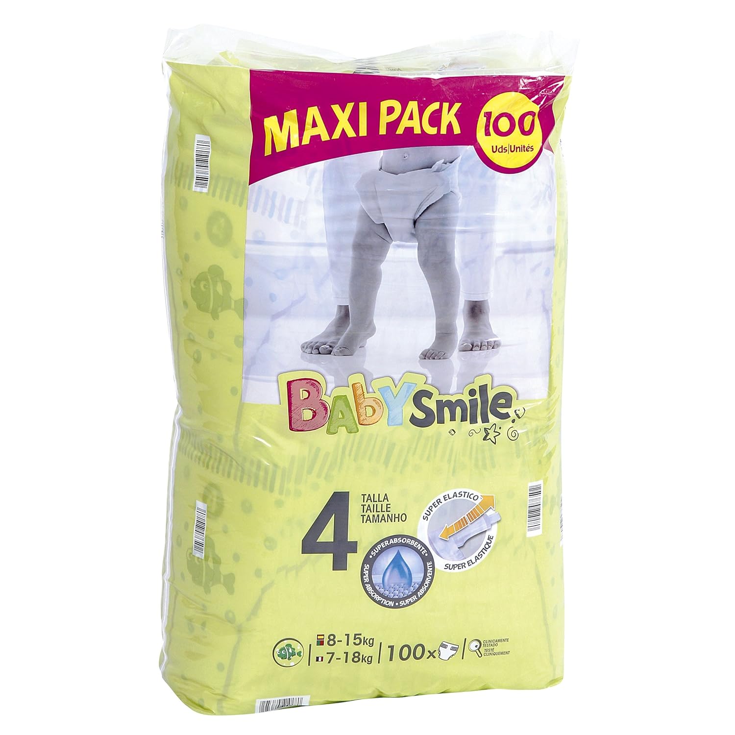 BABYSMILE Pañales talla  kgs uds