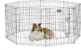 MidWest Homes for Pets Folding Metal Dog Exercise Pen 76cm tall 1.5m play space