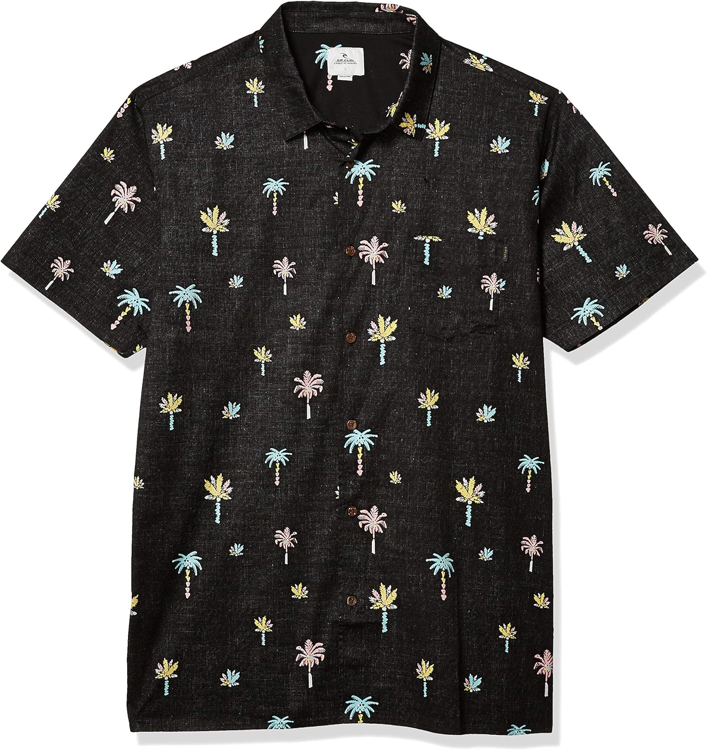 Rip Curl Men's Beachside Short Sleeve Shirt: Clothing