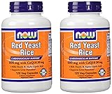 NOW Foods 600mg Red Yeast Rice & 30mg Coq10, 120