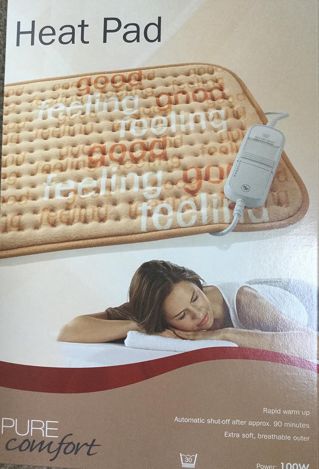 Electric Heat Heating Pad Thermo Therapy Body Pain Relief Muscles Back