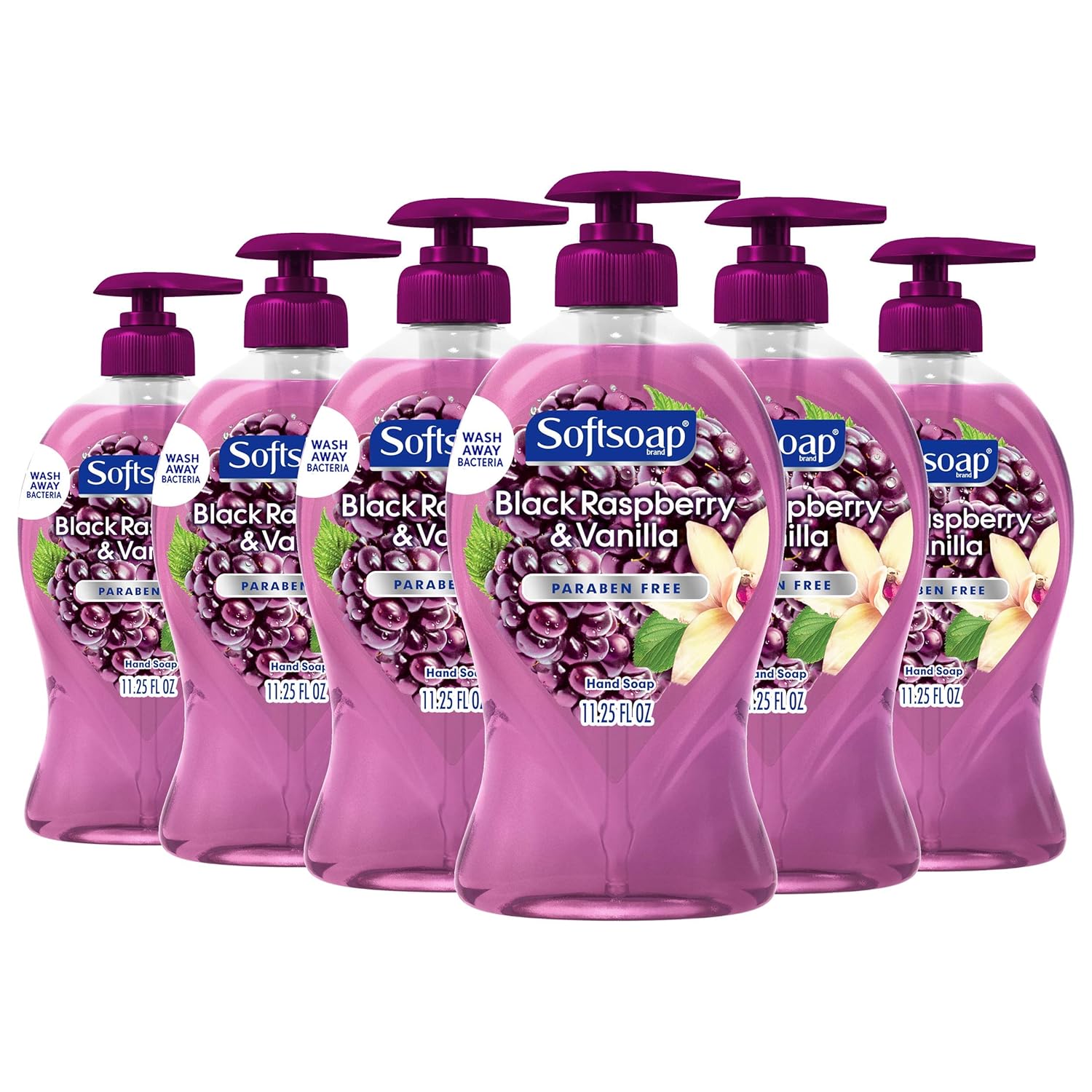 Softsoap Liquid Hand Soap, Black Raspberry and Vanilla