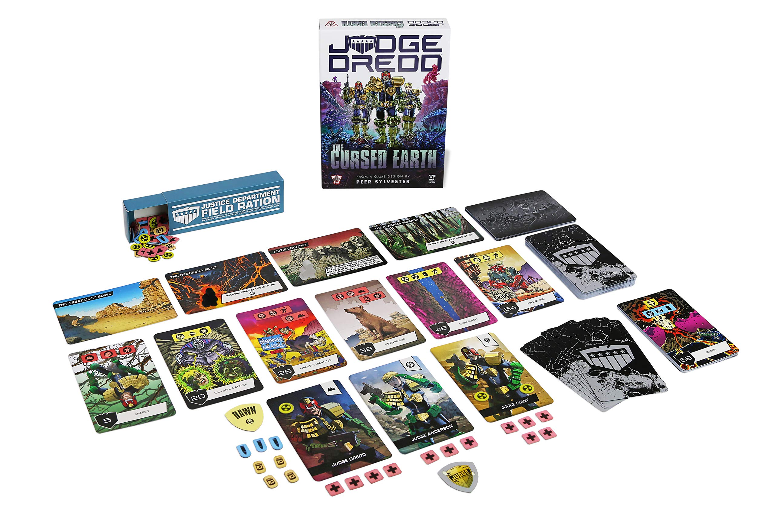 #Juegodemesa Judge Dredd: The Cursed Earth en inglés por 17,62€ ¡¡39% de descuento!!