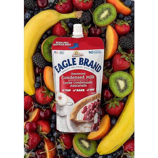 EAGLE BRANDS SWEETENED CONDENSED MILK POUCH 14OZ