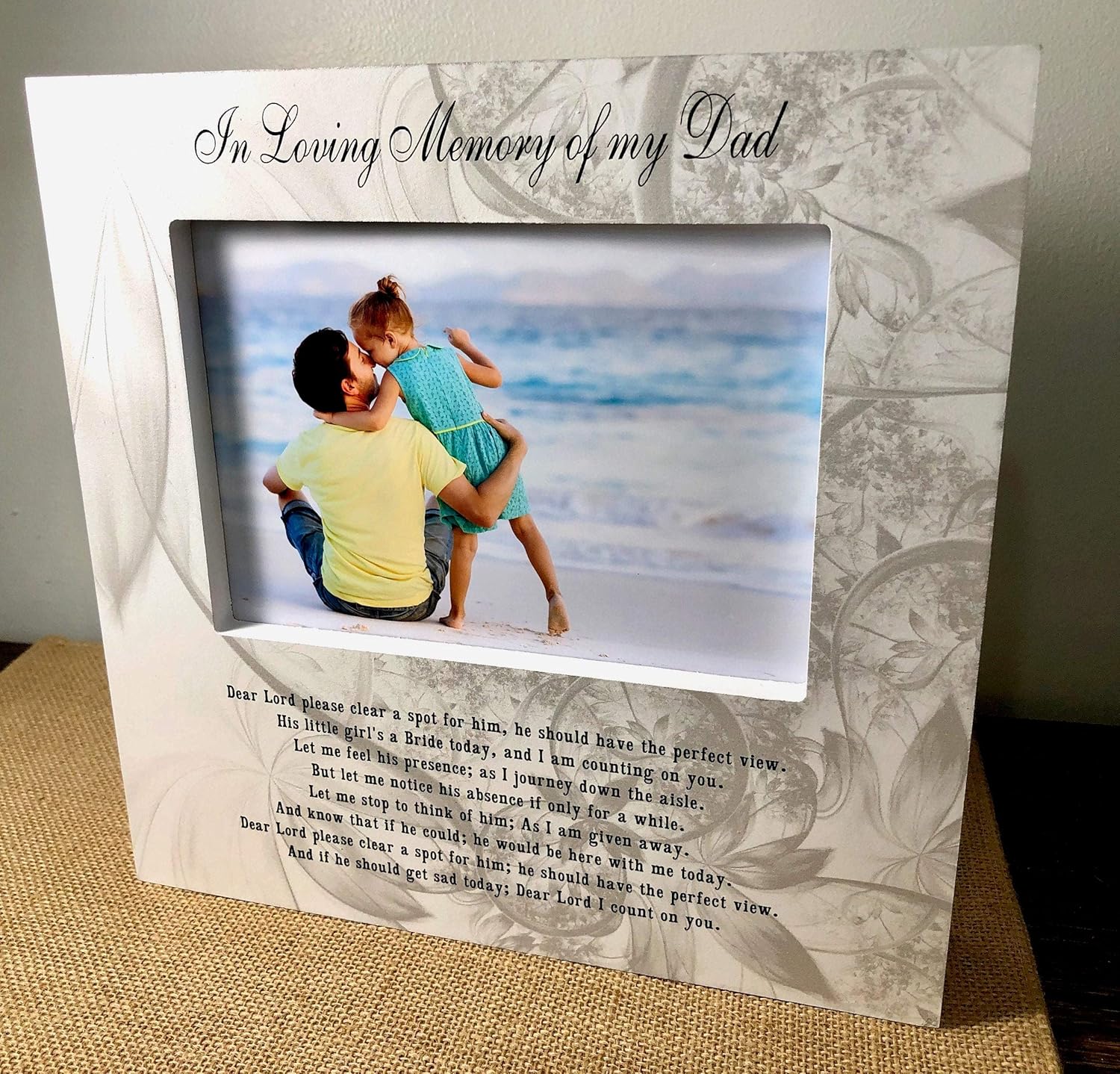 in loving memory dad photo frames