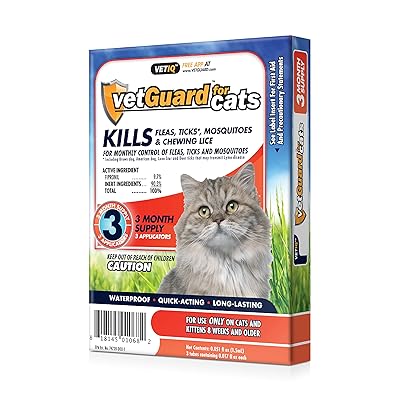 Cats Vetguard Flea And Tick Tick Repellent For Dogs Nutri-Vet
