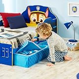 Paw Patrol Chase Kids Toddler Bed with Storage, Blue by HelloHome view 3