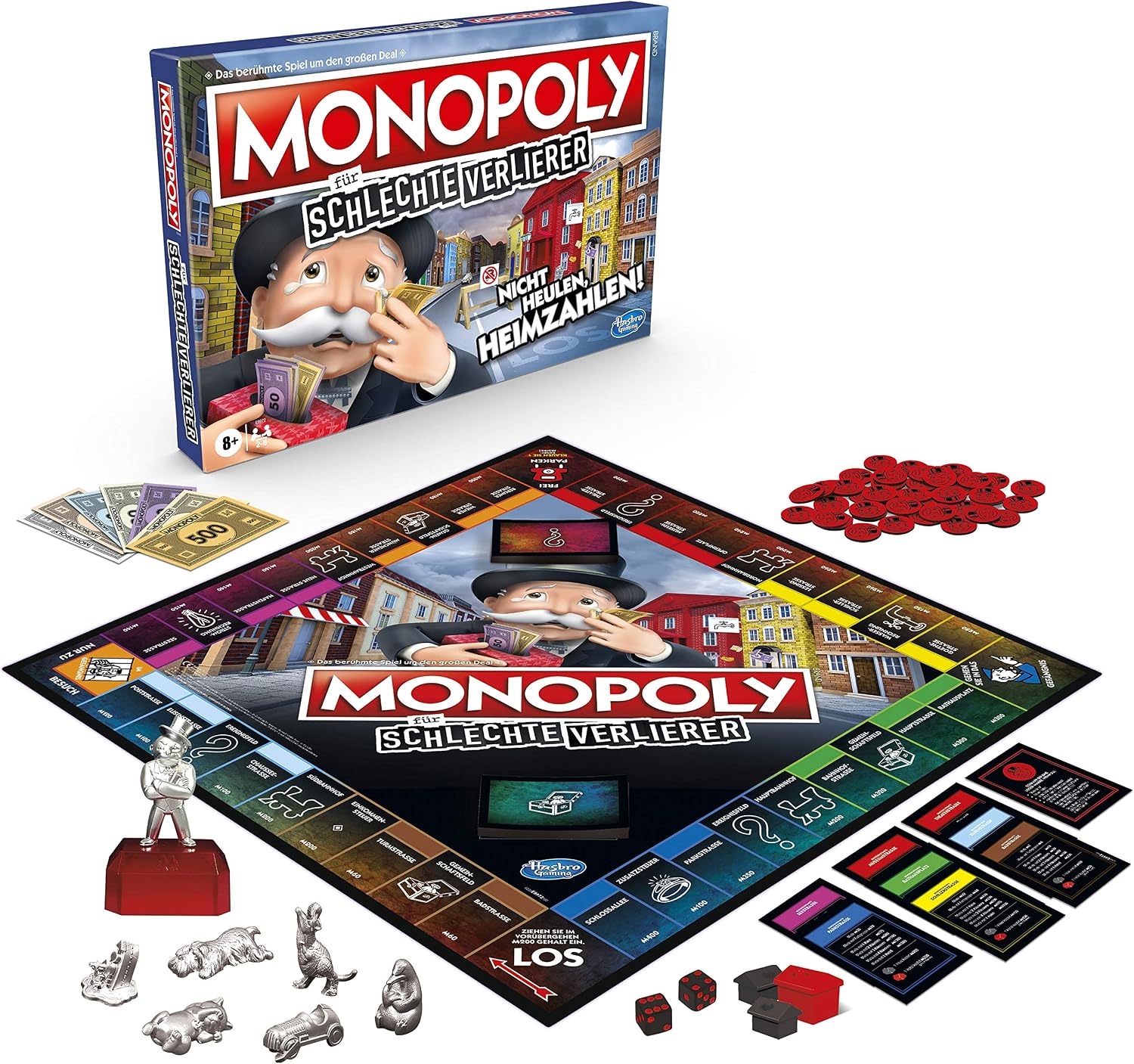Monopoly for Bad Loss Board Game from 8 Years - The Game That Pays Off To Lose, Multicolor - Image 4