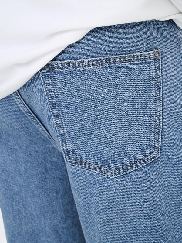 Jeans ONSREMI De Cintura Média Perna Larga Azul 31/30