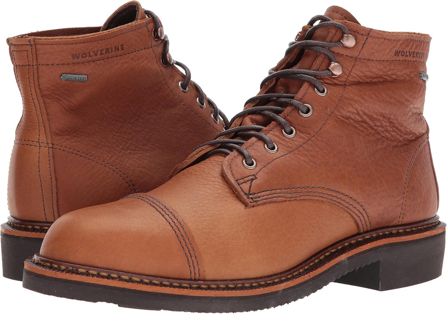 wolverine jensen cap toe boot