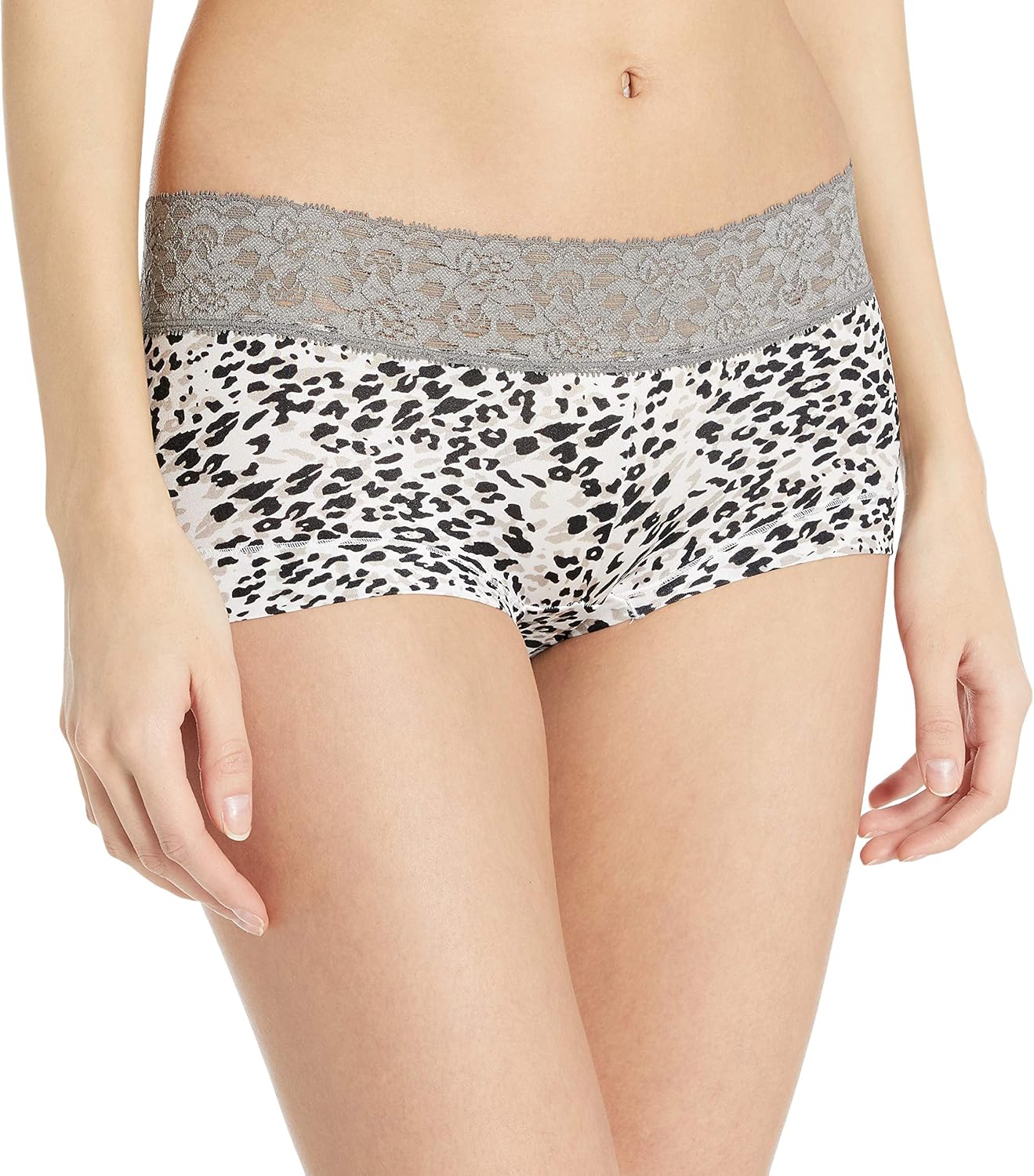 Maidenform Women's Dream Lace Boyshort Panty at  Women’s Clothing store: Boy Shorts Panties
