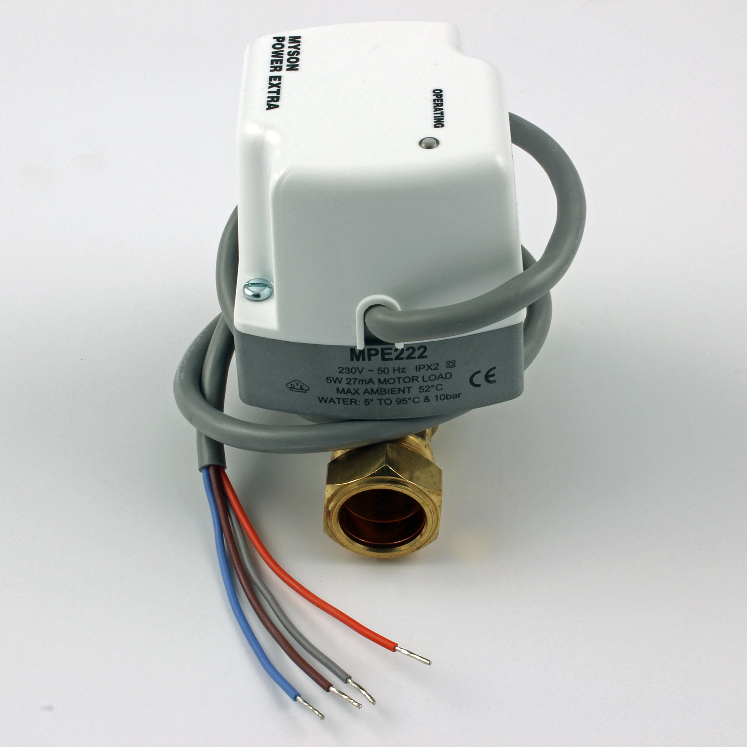 Myson MPE222 22mm 2 Port Motorized Valve