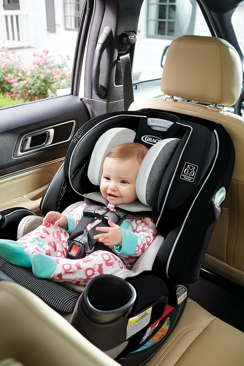 graco extend2fit size chart