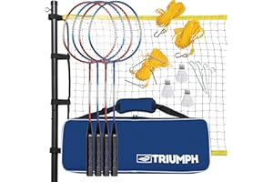 TRIUMPH SPORTS Triumph Badminton Set with Steel Construction