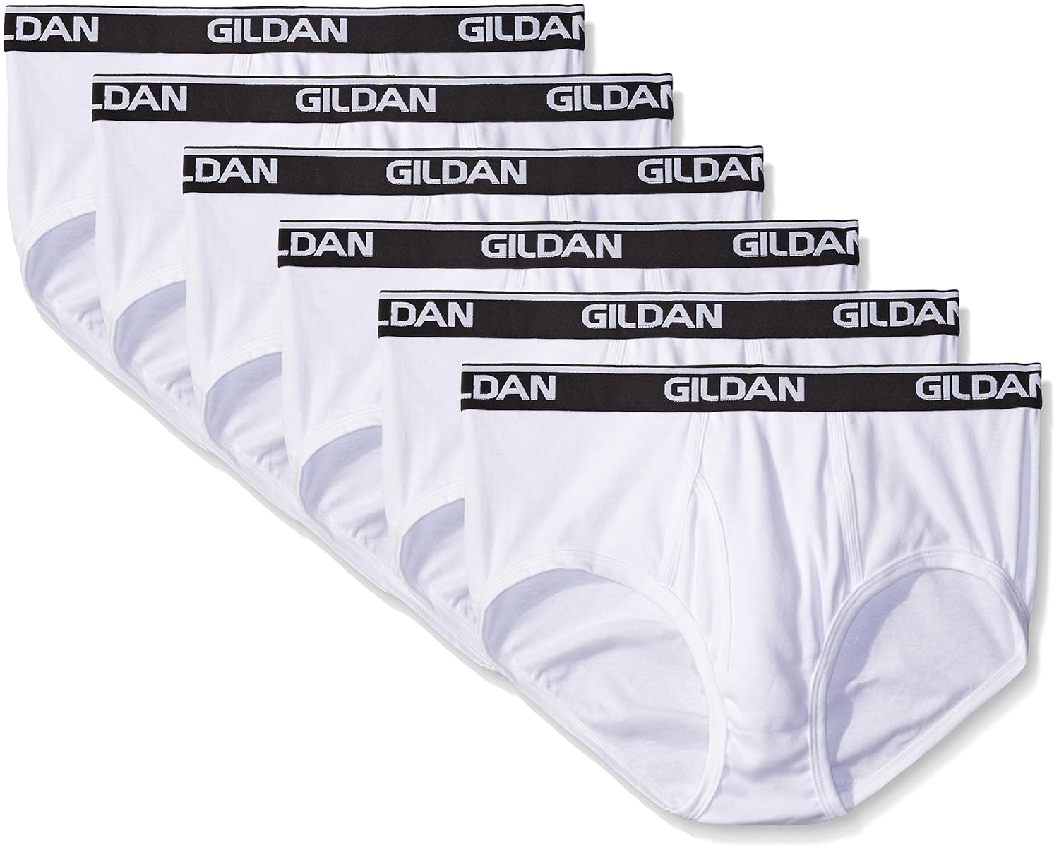 Buy Gildan Platinum Men's 6Pack Cotton Brief 2Xl, White, XXLarge at