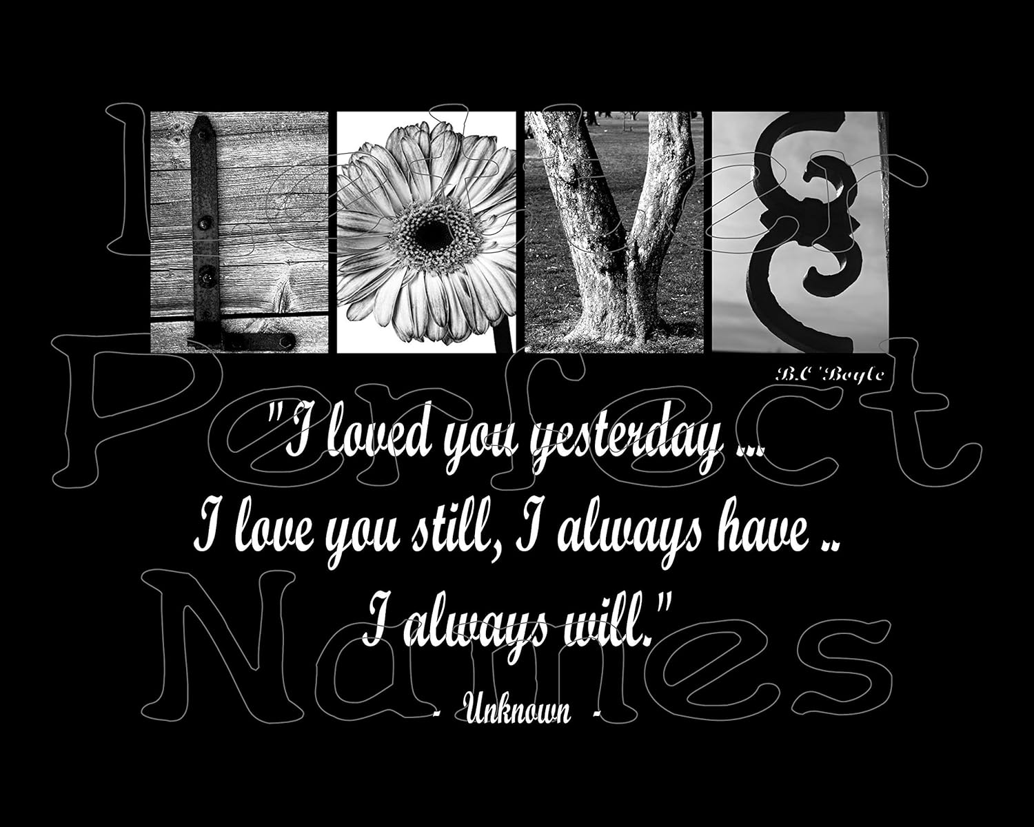 Amazon.com: 000 - Alphabet Photos - LOVE - Inspirational / Motivational