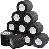 Inksafe Black Self Adherent Cohesive Bandages 5cm x 4.5m Box of 12 view 1