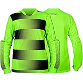 Vizari Corona Full Sleeve Goalkeeping Jersey for Adult | Padded Elbows Soccer Goalie Jersey for Exceptional Safe Play