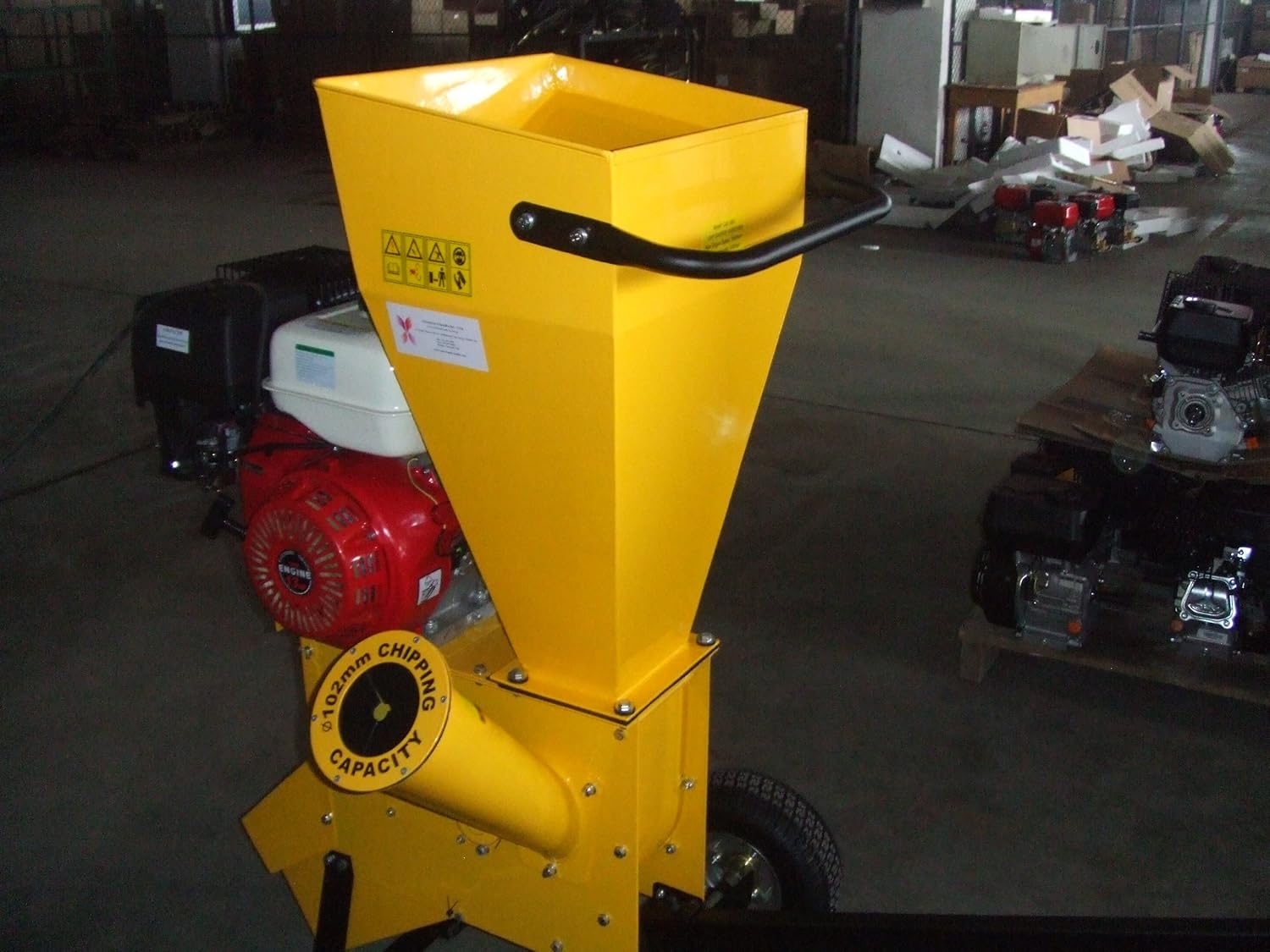 4" 102 mm Wood Chipper Leaf Shredder 13 HP Amazon.ca Patio, Lawn & Garden