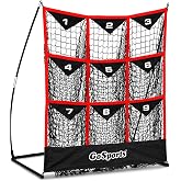 GoSports Baseball and Softball Pitching Strike Zone Target Net - Choose Your Size