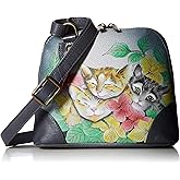 Anna by Anuschka Leather Small Multi Compartment Zip-Around Organizer