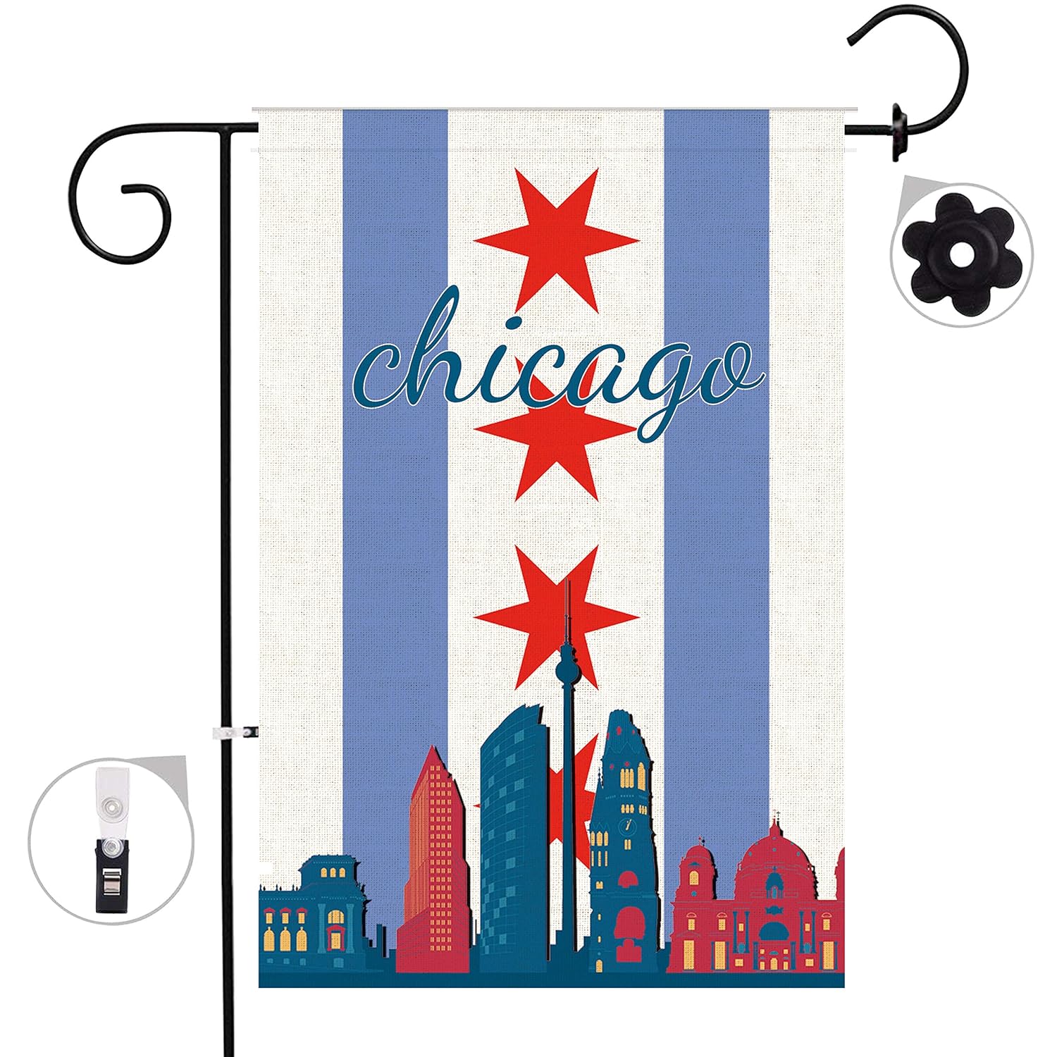 Best Chicago Cubs Garden Flags 12 X 18 Prime