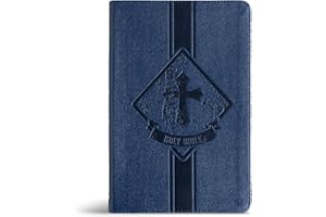 KJV Kids Bible, Thinline Edition, Navy LeatherTouch
