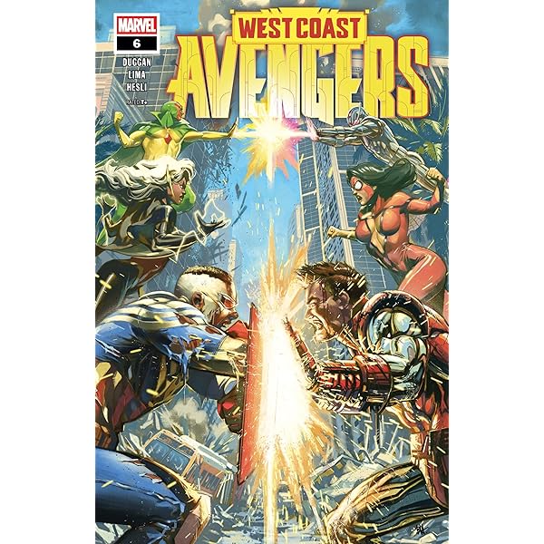 Amazon.com: West Coast Avengers (2024-) #4 eBook : Duggan
