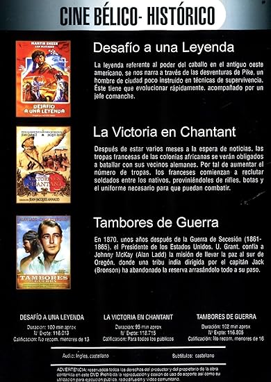 Desafio a una leyenda Yo, gran cazador / Tambores de guerra ...