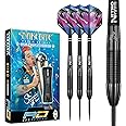 RED DRAGON Peter Wright Snakebite 3: 22g or 26g Tungsten Darts Set with Flights and Stems