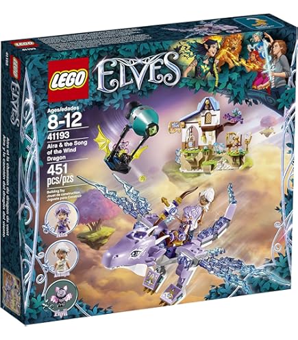 Amazon.com: Lego Elves Skyra's Mysterious Sky Castle 41078 : Toys