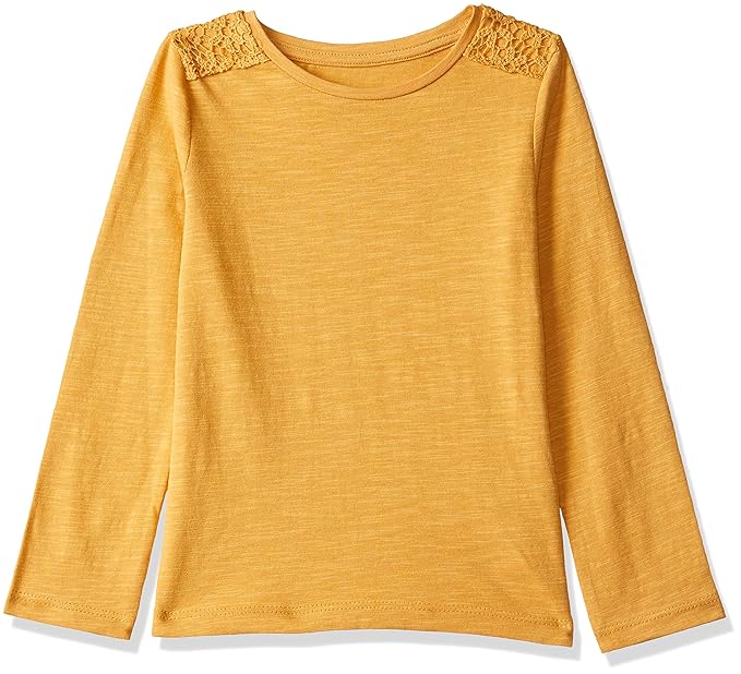 Baby Girls Plain Regular Fit T-Shirt