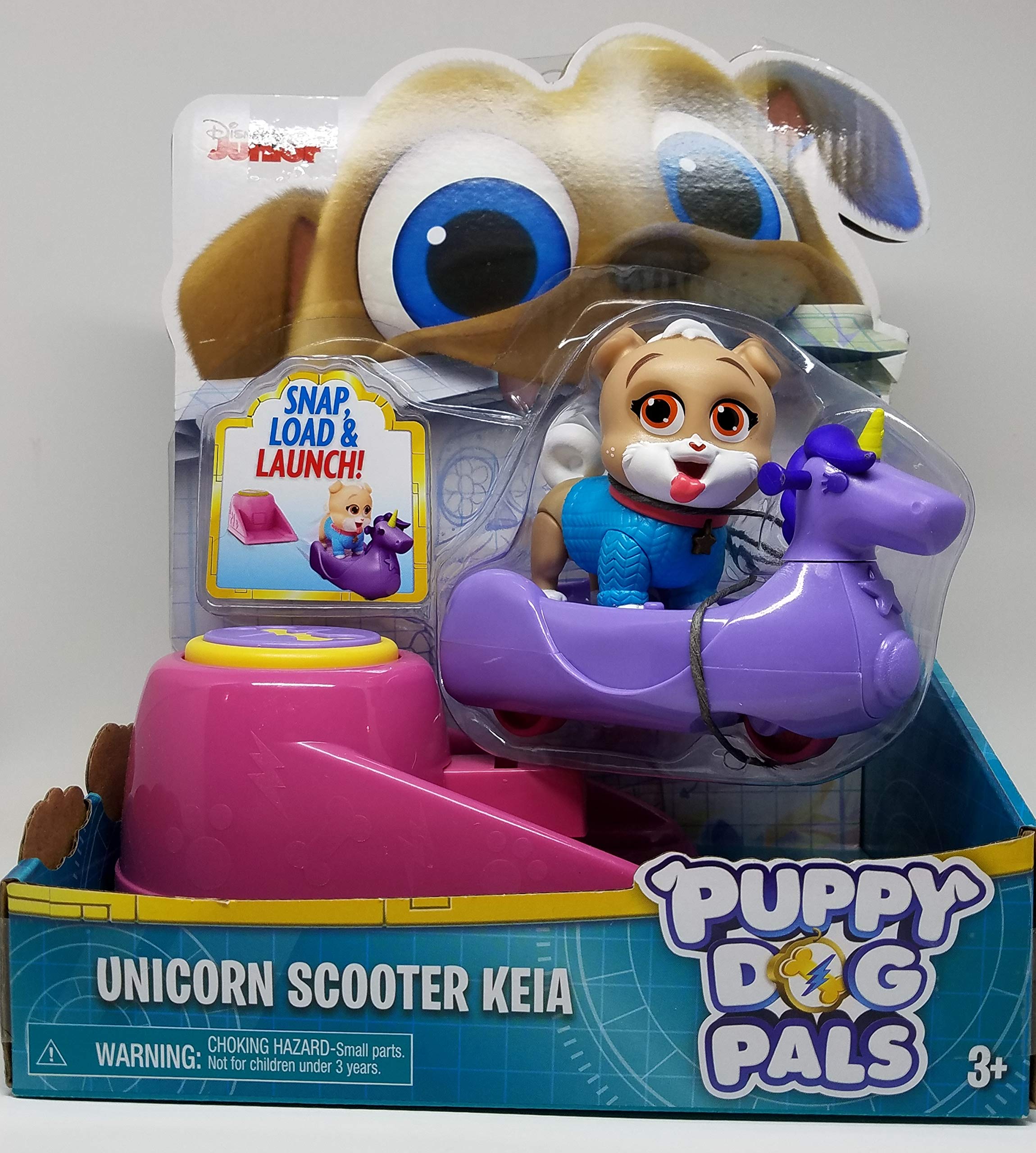 Puppy Dog Pals Keia with Scooter and Laucher in Oman Whizz