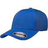 Flexfit Unisex Mesh Fitted 2-Tone Trucker Hat, One Size