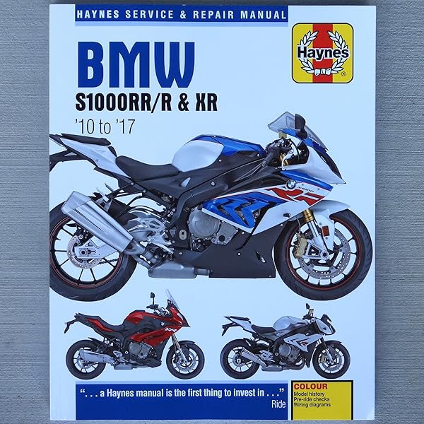 BMW S1000RR/R & XR, '10-'17 Haynes Repair Manual (Haynes
