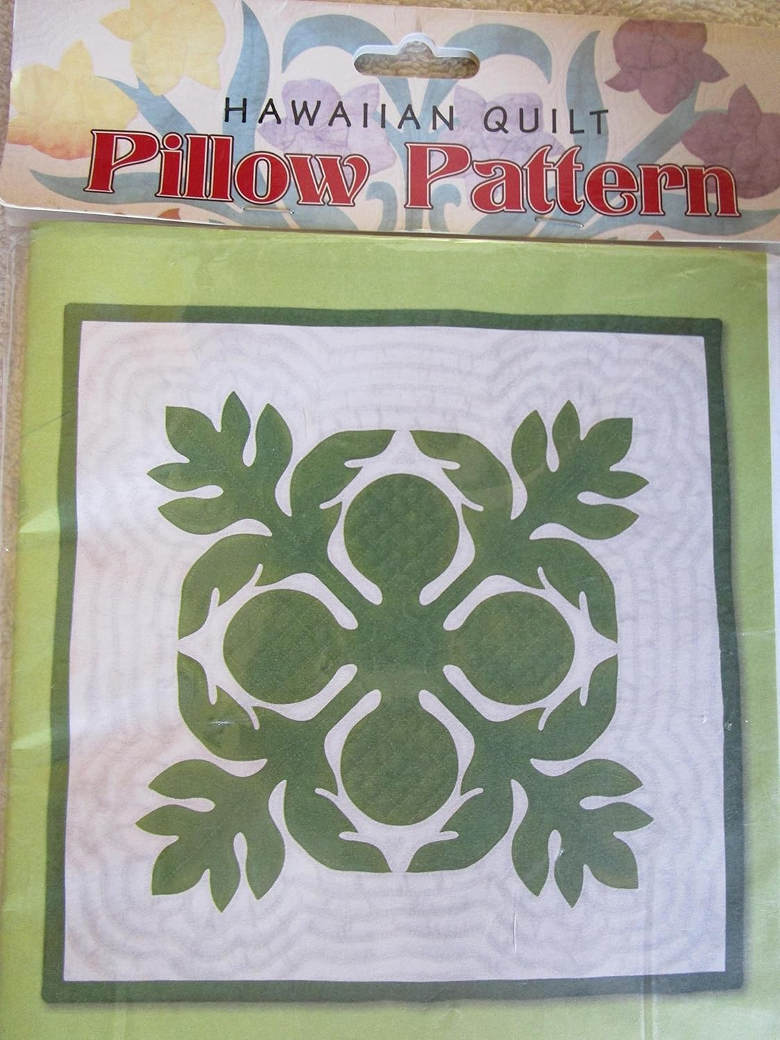 Breadfruit Hawaiian Quilt Pillow Pattern