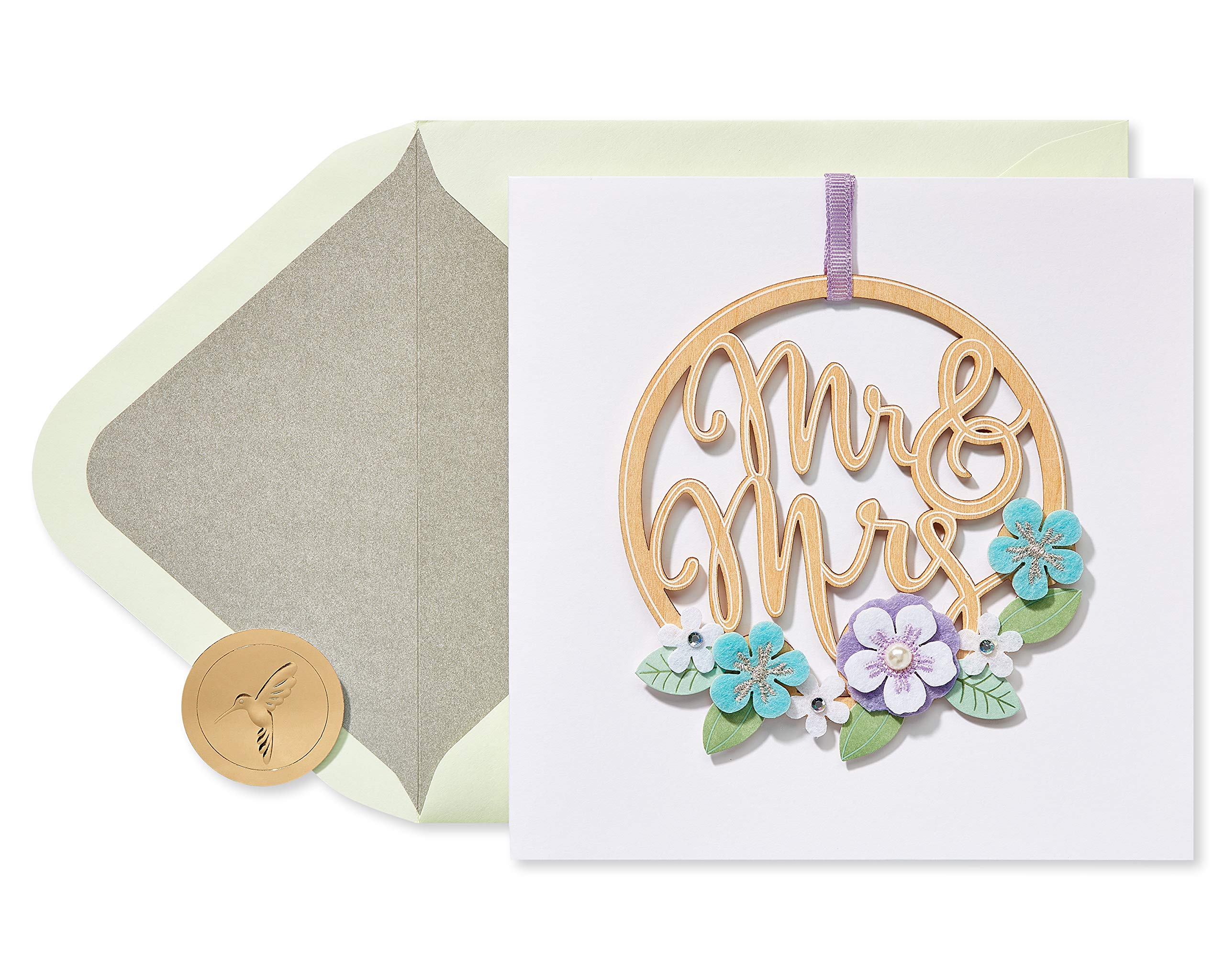 Papyrus Wedding Card for Couple (Mr. and Mrs.)