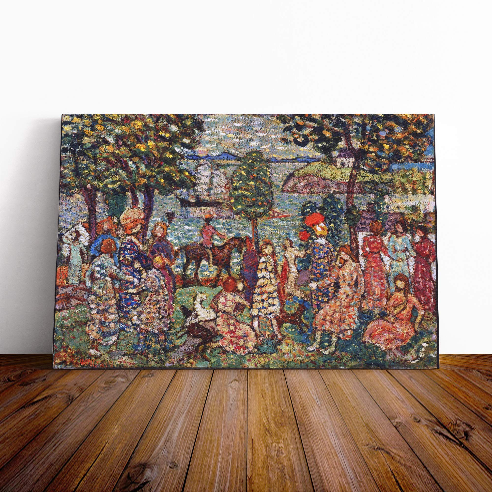 Maurice Pendergrast Fantasy Canvas Print | Gallery Wrapped 30mm Frame Wall Art | 20x14 inches | Ready to Hang | Modern Picture | Living Room Bedroom Lounge Office