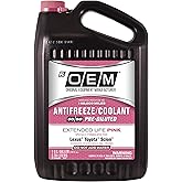 Recochem OEM 86-184POEMT Pink Premium Antifreeze 50/50 Extended Life PINK, 1 gallon, 1 Pack