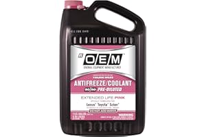Recochem OEM 86-184POEMT Pink Premium Antifreeze 50/50 Extended Life PINK, 1 gallon, 1 Pack