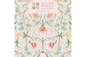 William Morris Gallery Mini Wall Calendar 2026 (Art Calendar)